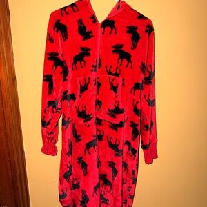 Onesie with Moose Print